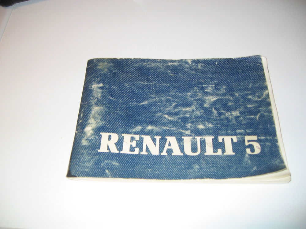 Notice RENAULT 5 Livres et BD