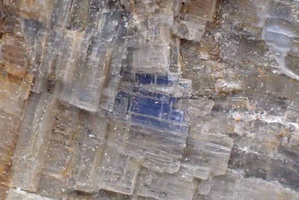 Disth&egrave;ne , Cyanite , Baud , Morbihan , Bretagne , France 