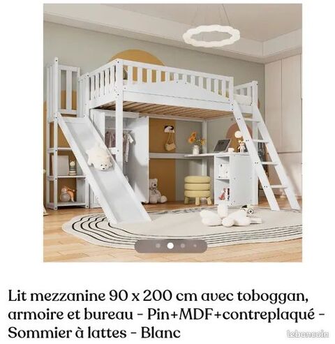 Lit mezzanine 400 Saint-Maximin (60)