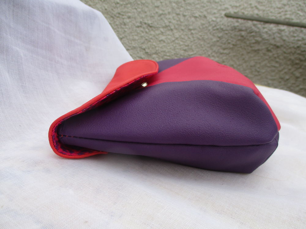 Pochette Tricolore &agrave; Anse Poignet - Neuve Maroquinerie
