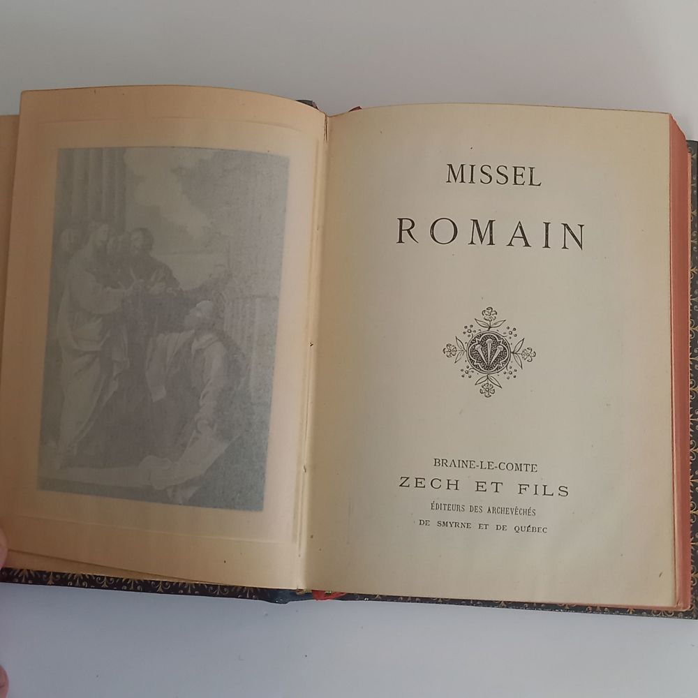 Missel romain, Zech et fils, &eacute;diteurs de archev&ecirc;ch&eacute;s de Smyr Livres et BD