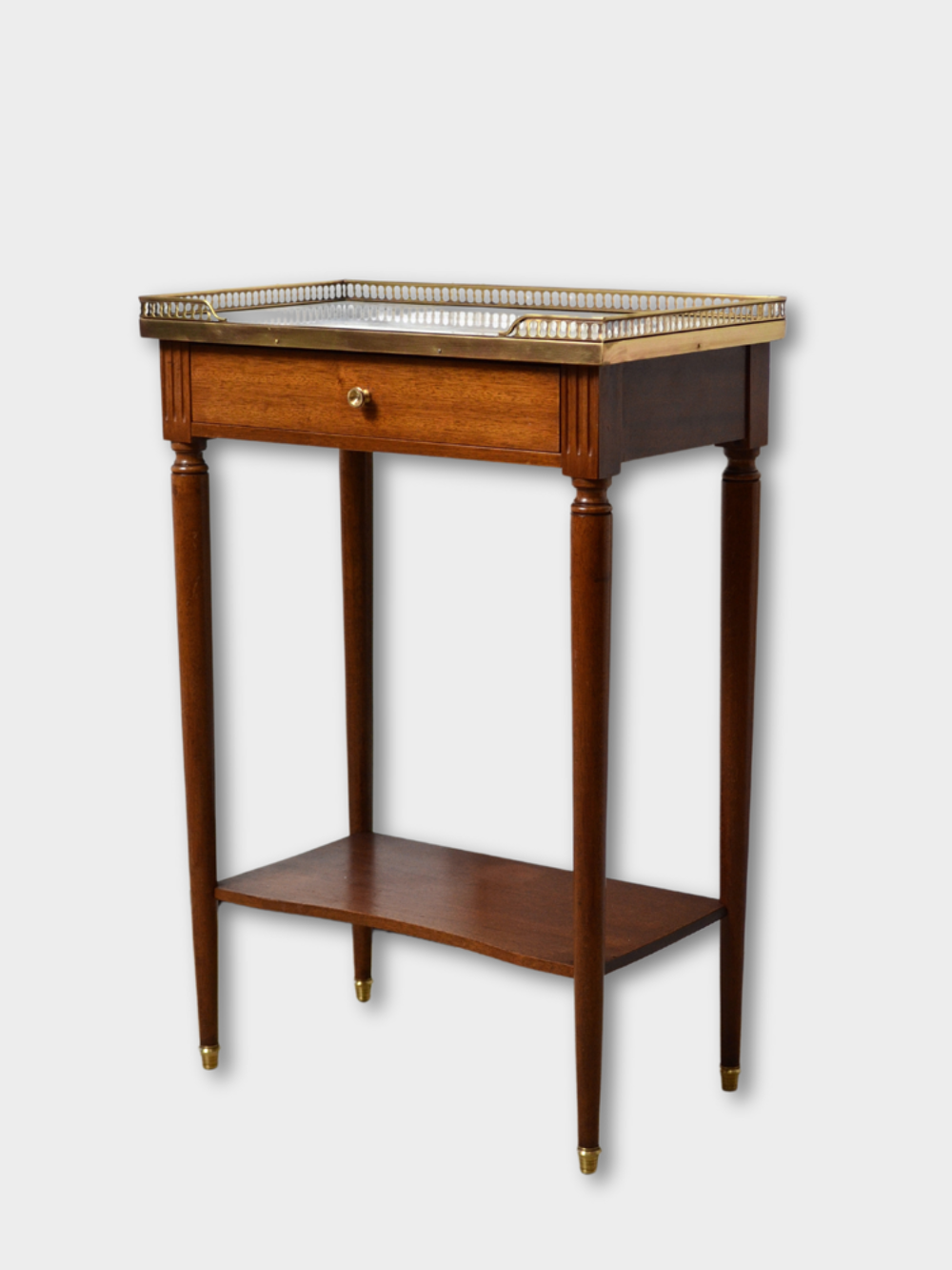 Console desserte style Louis XVI en acajou Meubles
