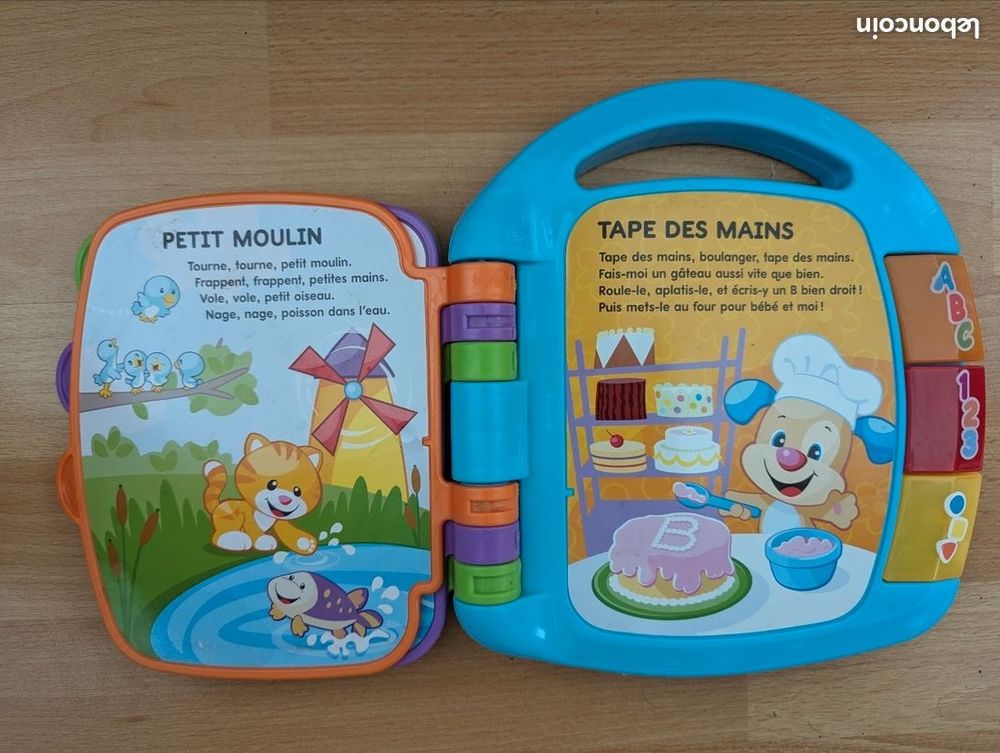 Livre interactif comptine Fischer Price Jeux / jouets