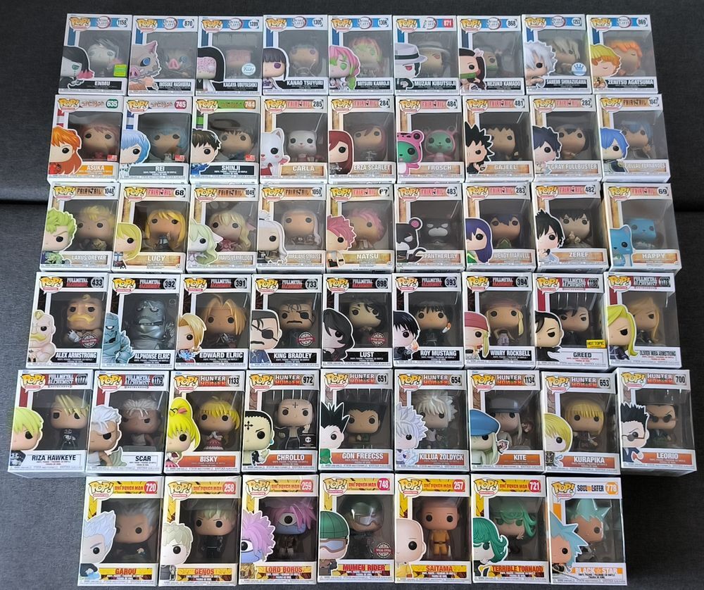 Funko Pops animes mangas Jeux / jouets
