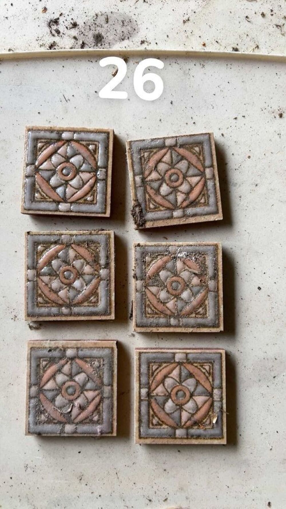 cabochons carrelage Bricolage