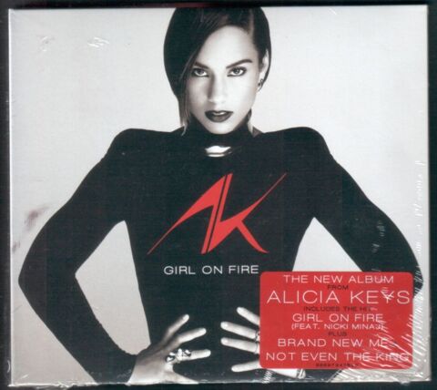 Album CD : Alicia Keys - Girl on Fire (neuf-emball).  3 Tartas (40)