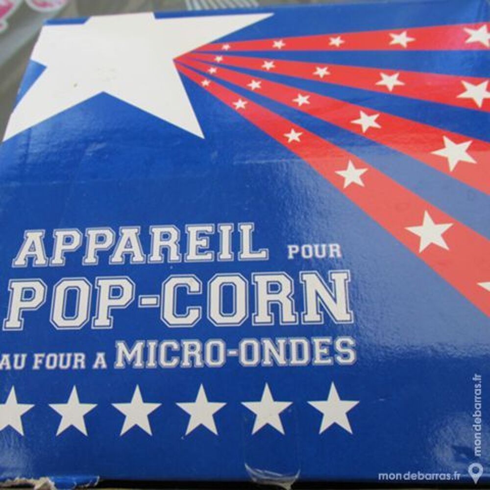 APPAREILS A POP-CORN NEUF Cuisine
