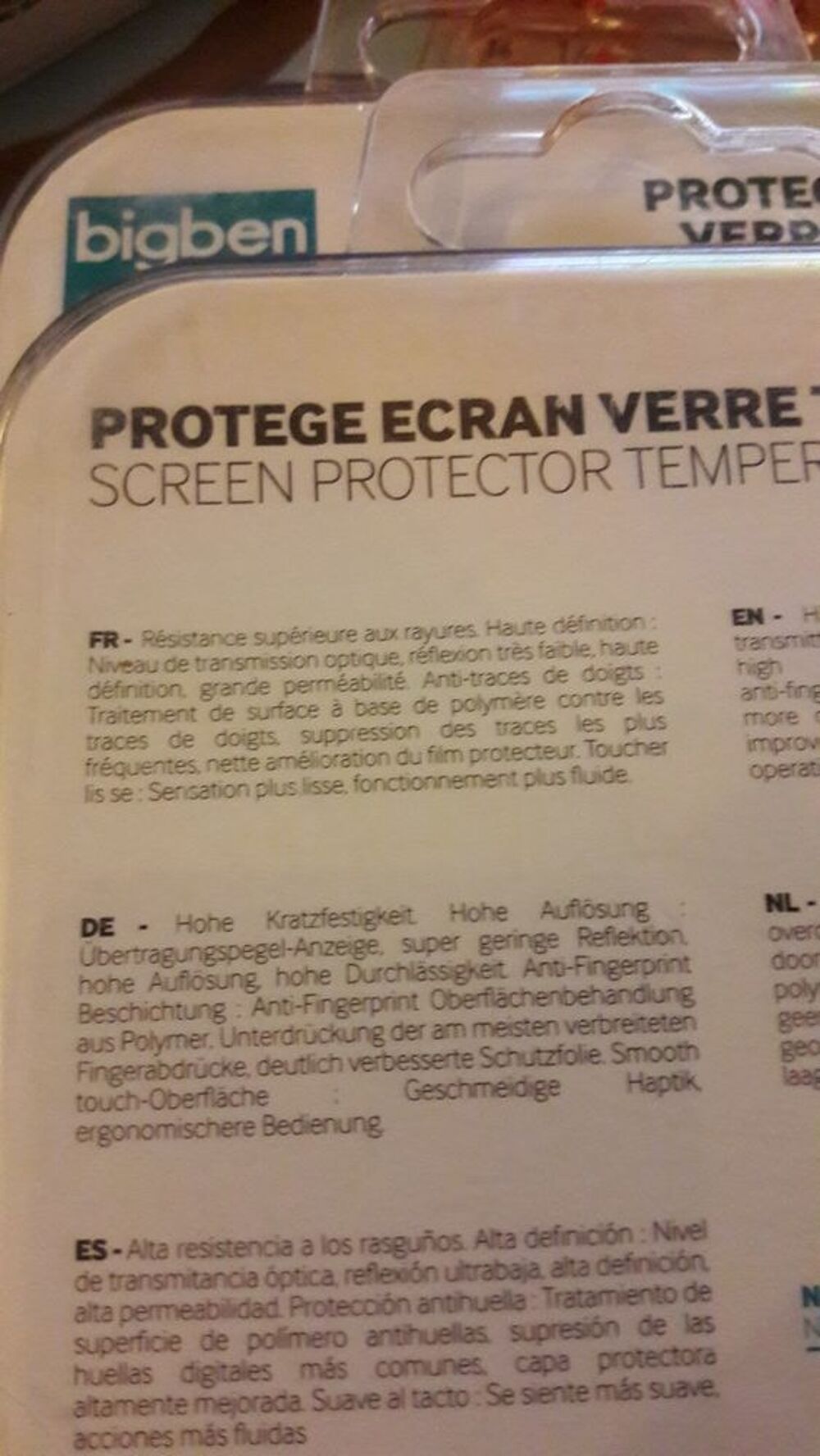 4 prot&egrave;ge &eacute;cran pour HTC Desire 626 Téléphones et tablettes