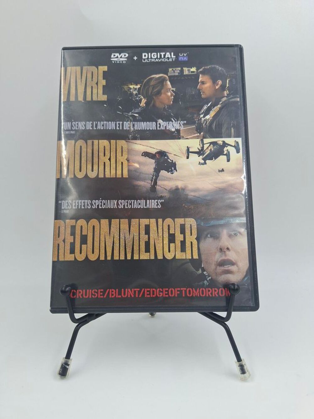 DVD Vivre Mourir Recommencer avec boite DVD et blu-ray