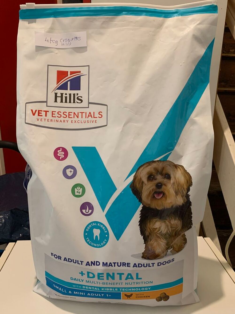 Croquettes Vet Essentials Hill's pour chien adulte. Jardin