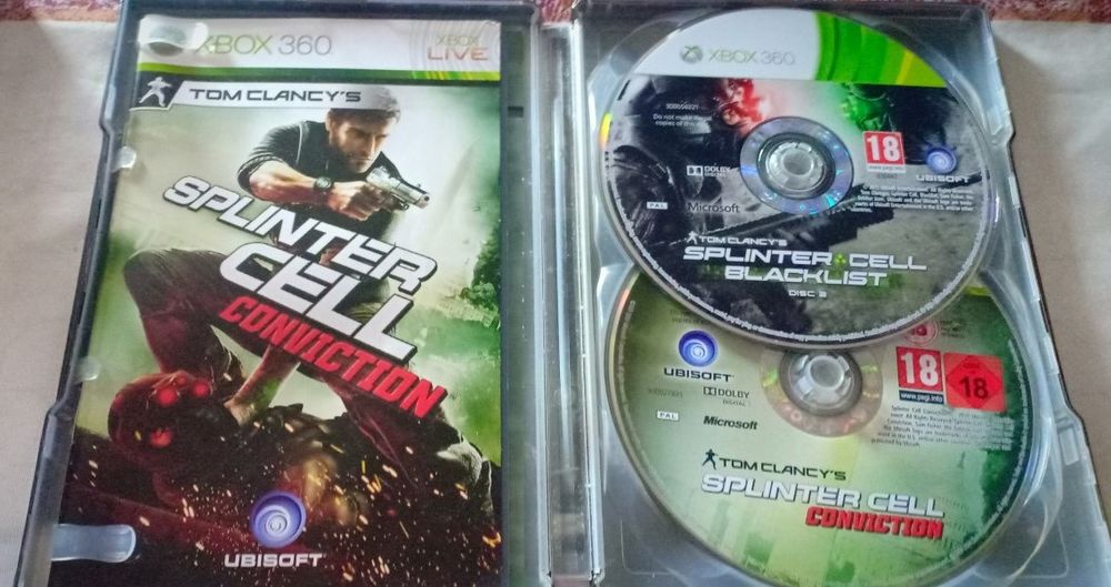 Jeu Xbox 360 Spinter Cell Conviction complet Consoles et jeux vidéos