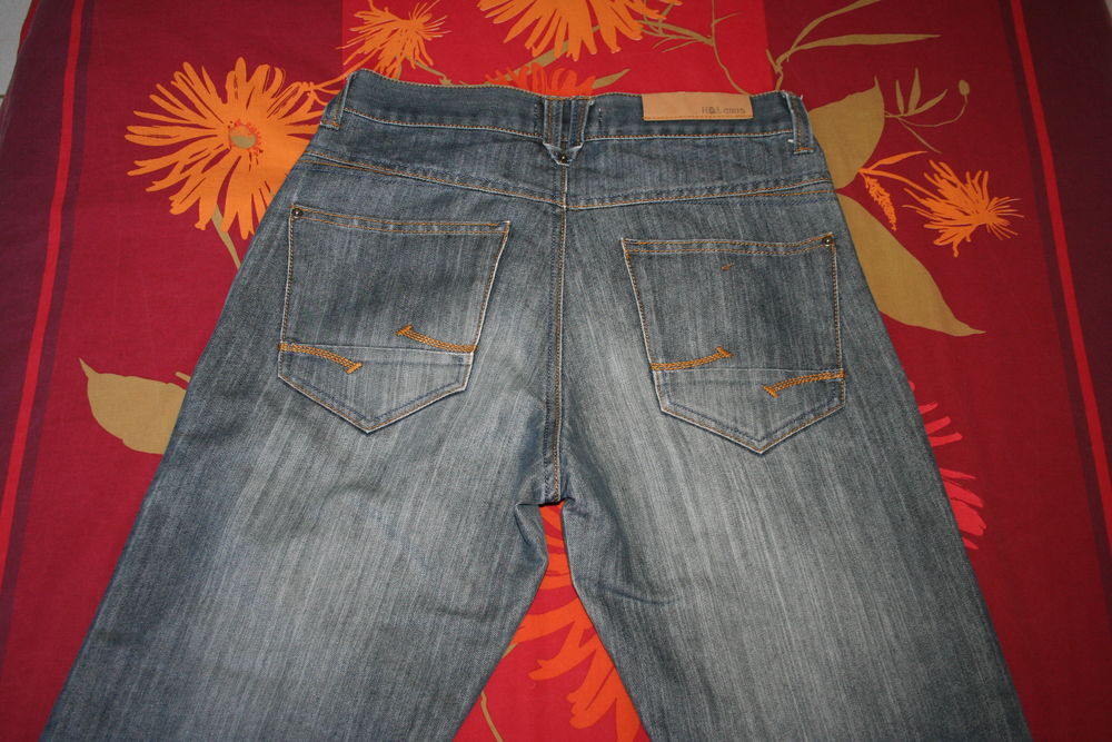 Jean Coupe large Denim LEWIS Gar&ccedil;on 38 / S MIROTON Vtements