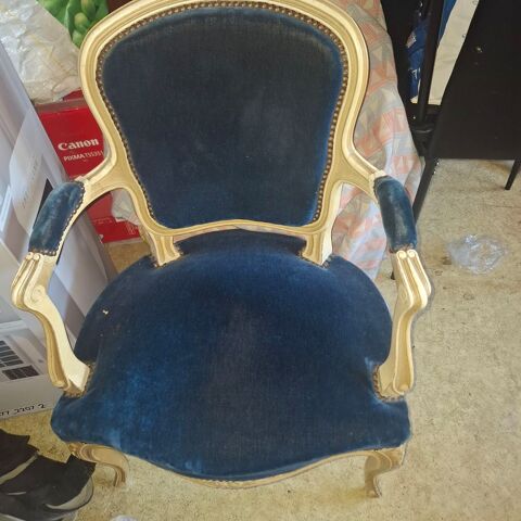 2 fauteuils Louis 15 Bernex (74)