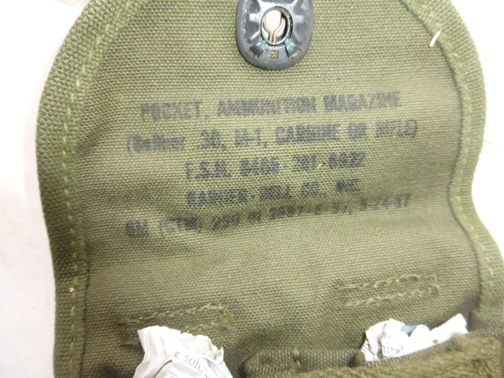 cartouchi&egrave;re Porte chargeurs US arm&eacute;e USA pour USM1 1957 