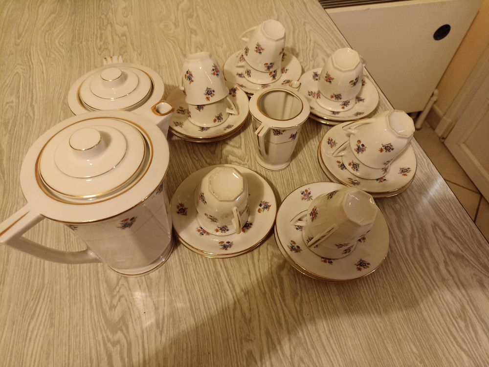 service &agrave; caf&eacute; Décoration