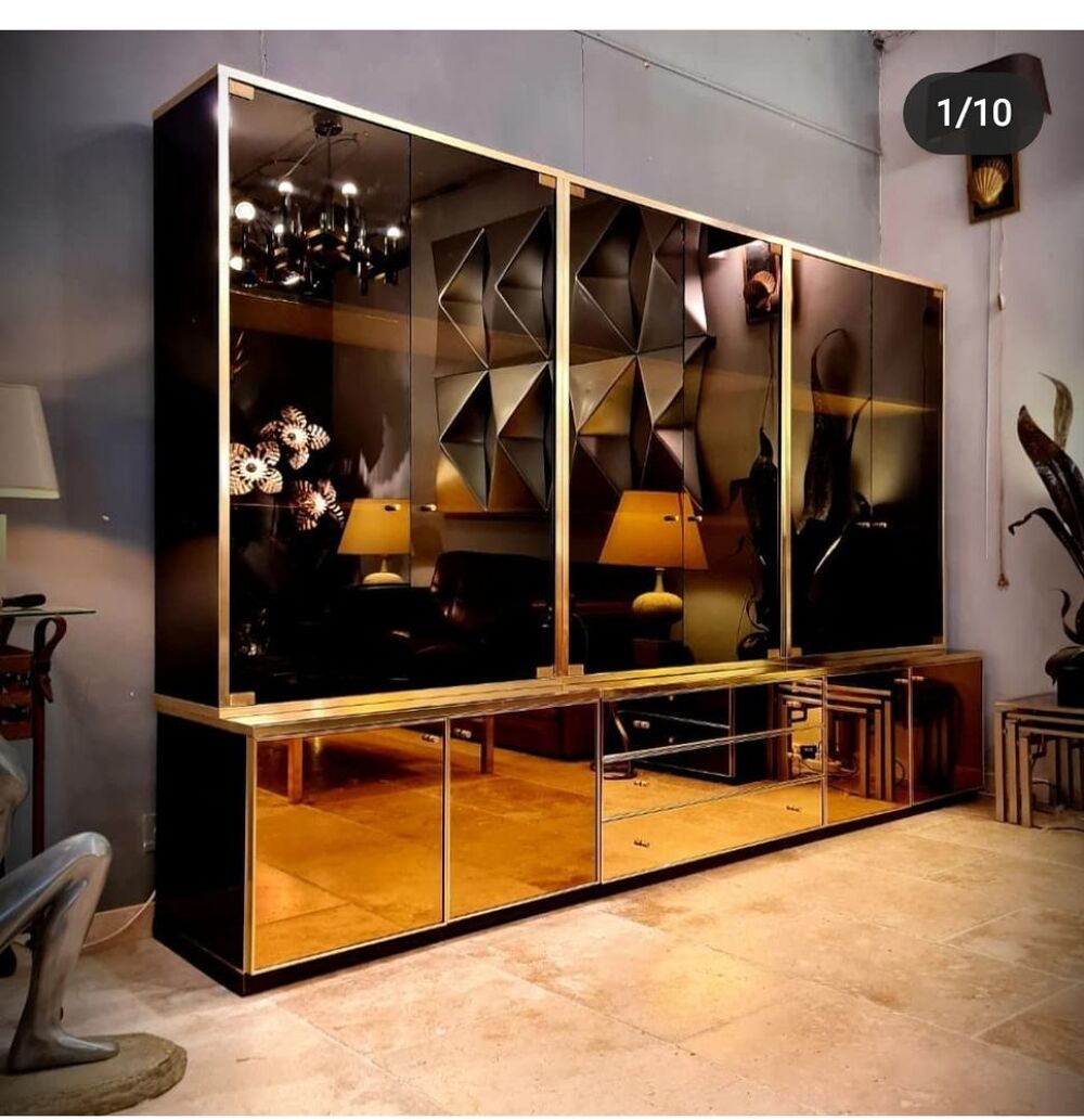 GRANDE VITRINE DES ANNEES 70 Meubles