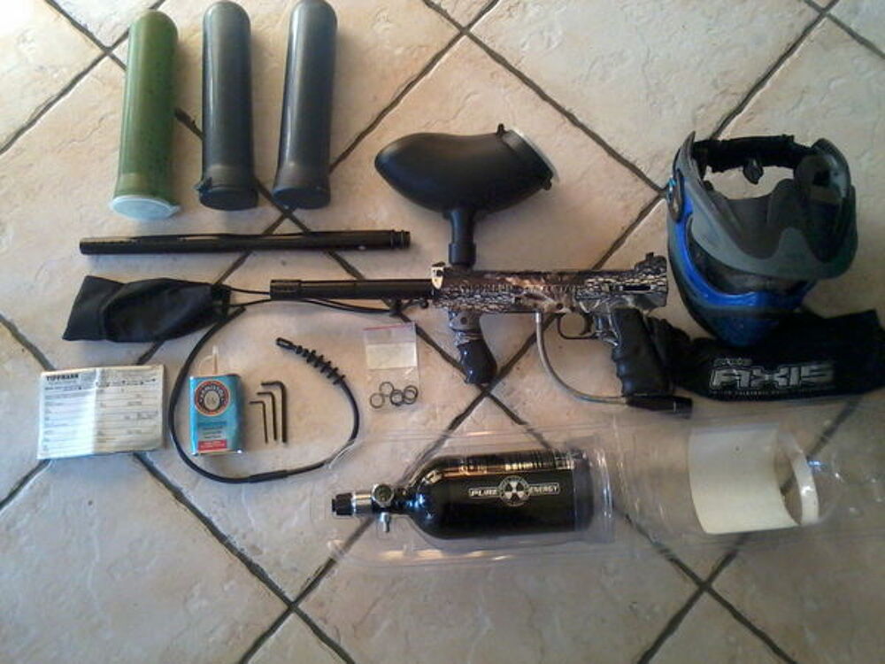Kit paintball complet Tippman 98 Camo Sports