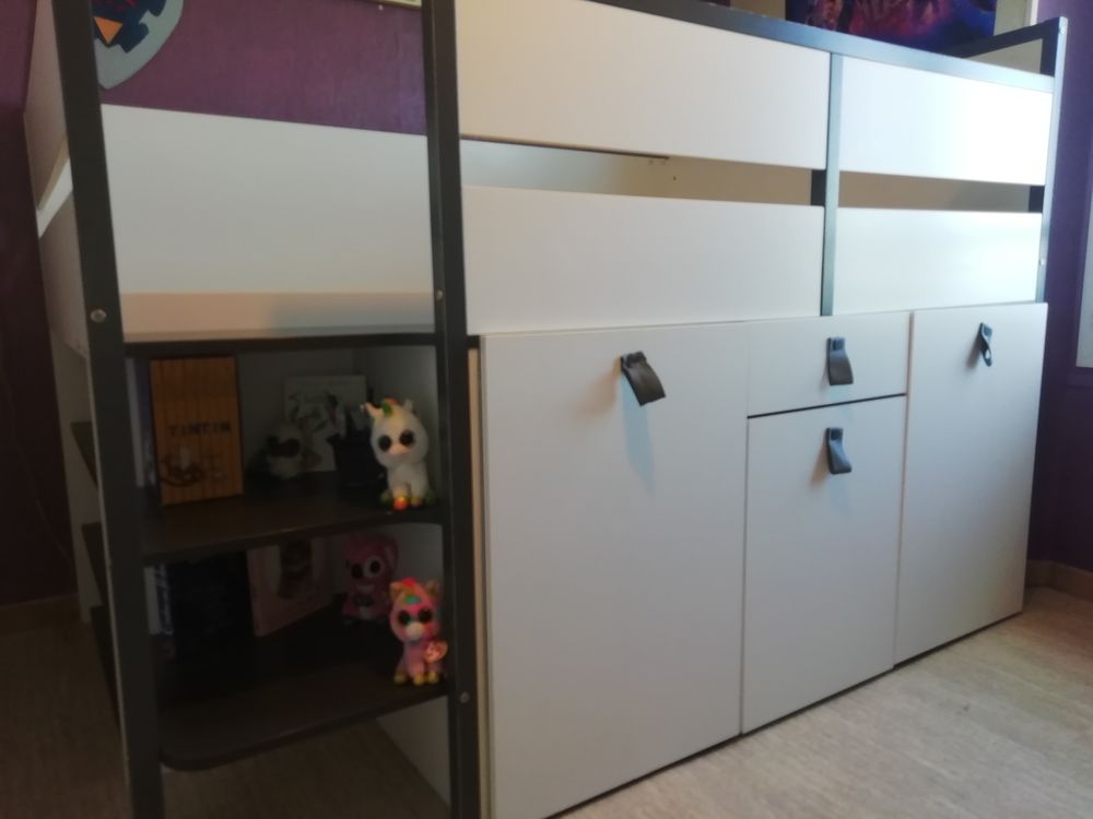 combi lit Parisot bureau et rangements Mobilier enfants