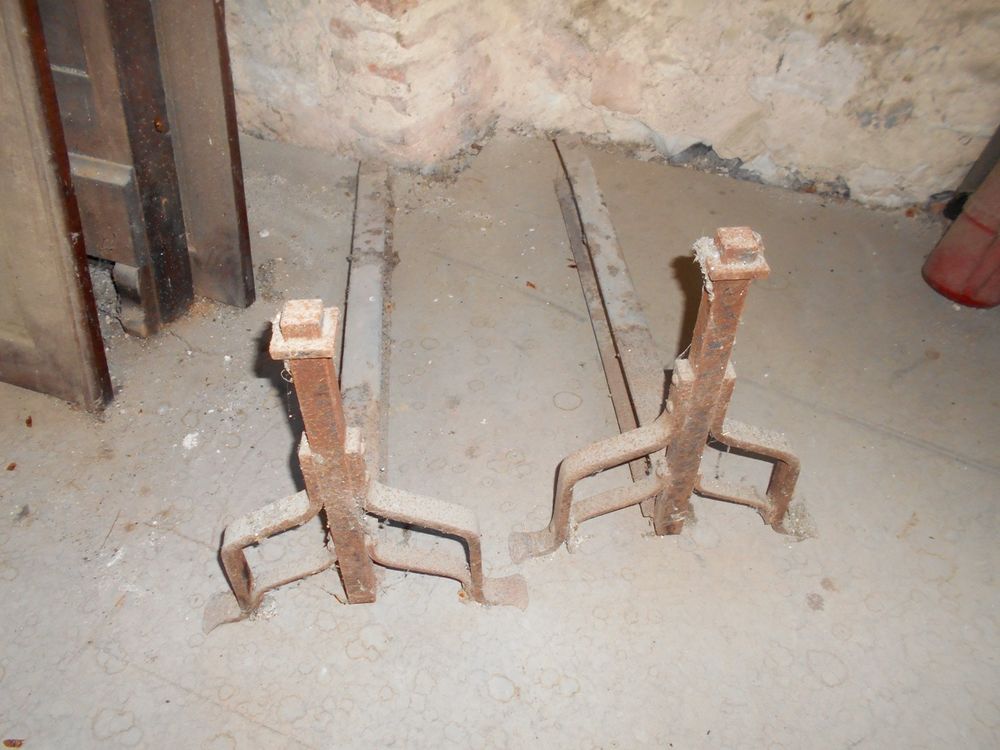 Chenets de chemin&eacute;e Décoration