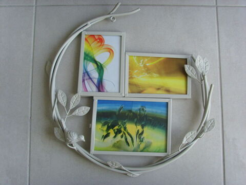 D�cor mural rond en m�tal gris clair 10 Poitiers (86)