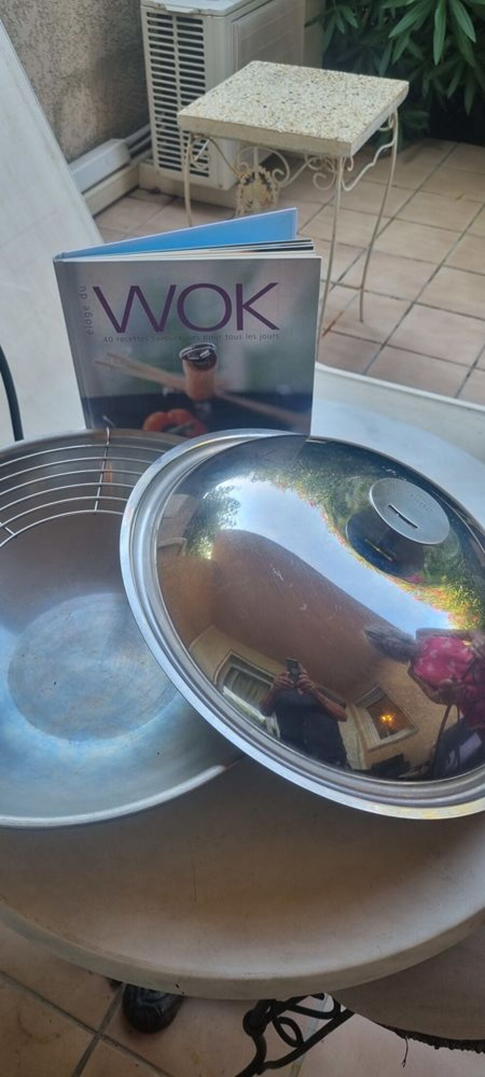 Wok inox, CRISTEL Electroménager