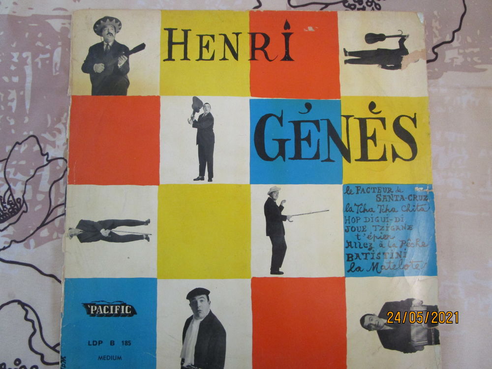 disque vinyle de HENRI GENES CD et vinyles