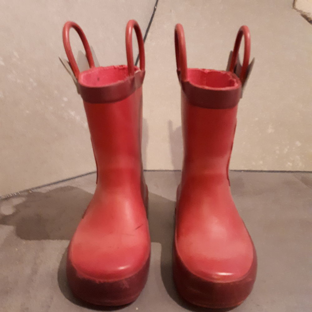 Bottes caoutchouc rose marque DPAM taille 22 Chaussures enfants