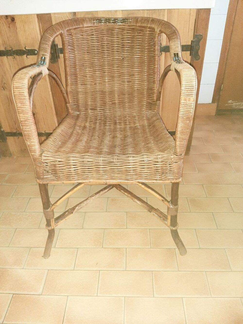 fauteuil osier Meubles