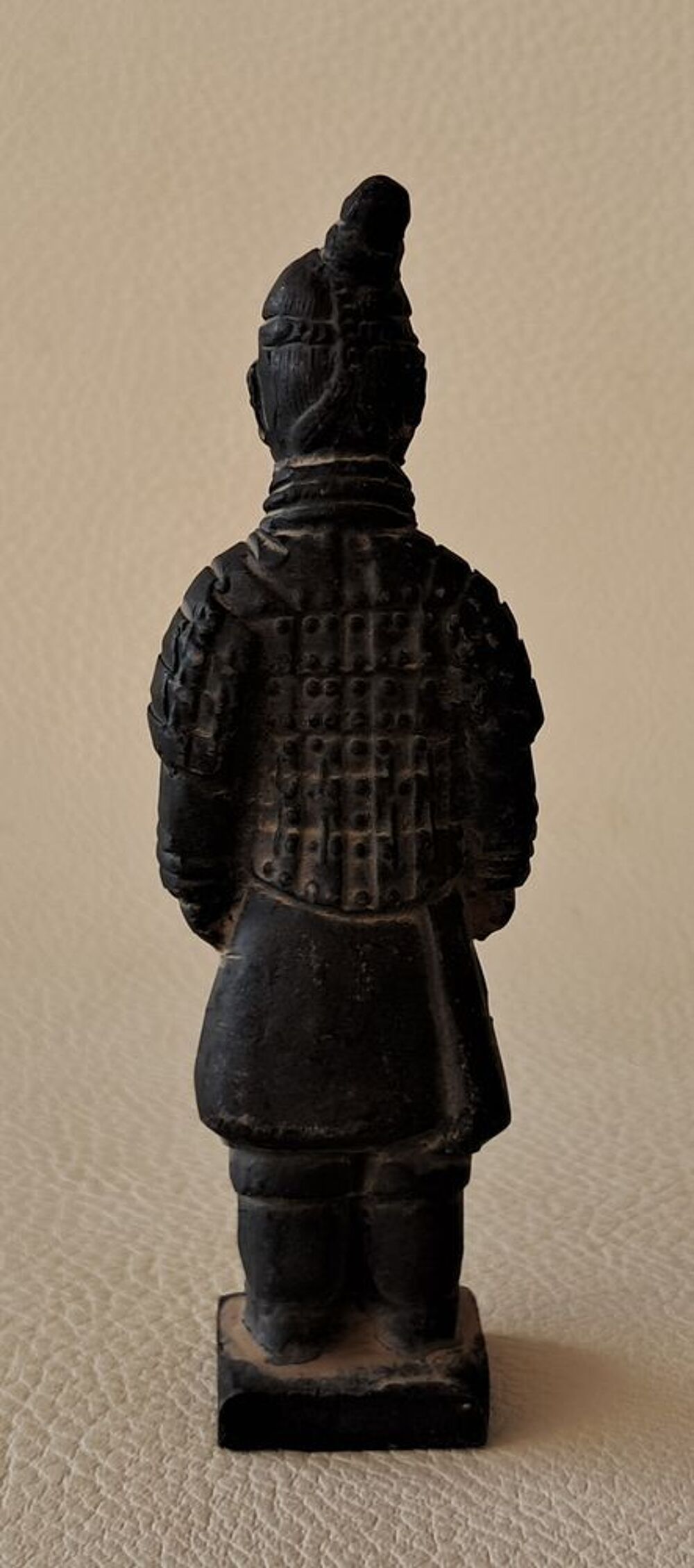 lot de 4 figurines en terre cuite guerriers chinois Décoration