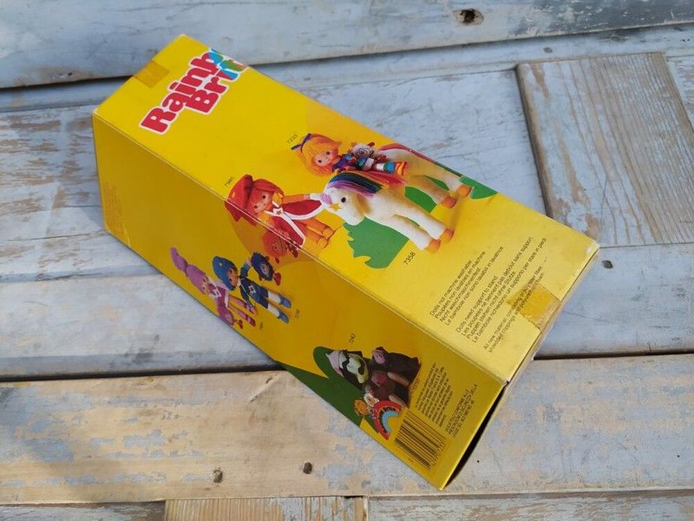 Jouet Vintage Poup&eacute;e Rainbow Brite Blondine 1983 