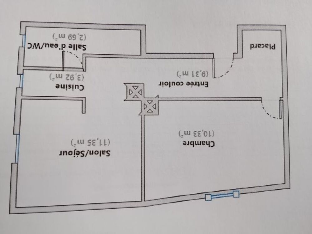 Vente Appartement appartement T2 Corps