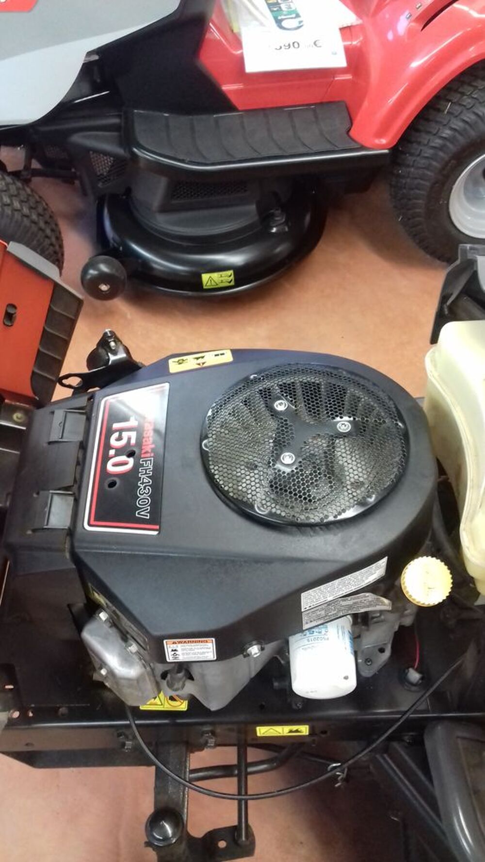 Autoport&eacute;e husqvarna CTH 140 twin Jardin