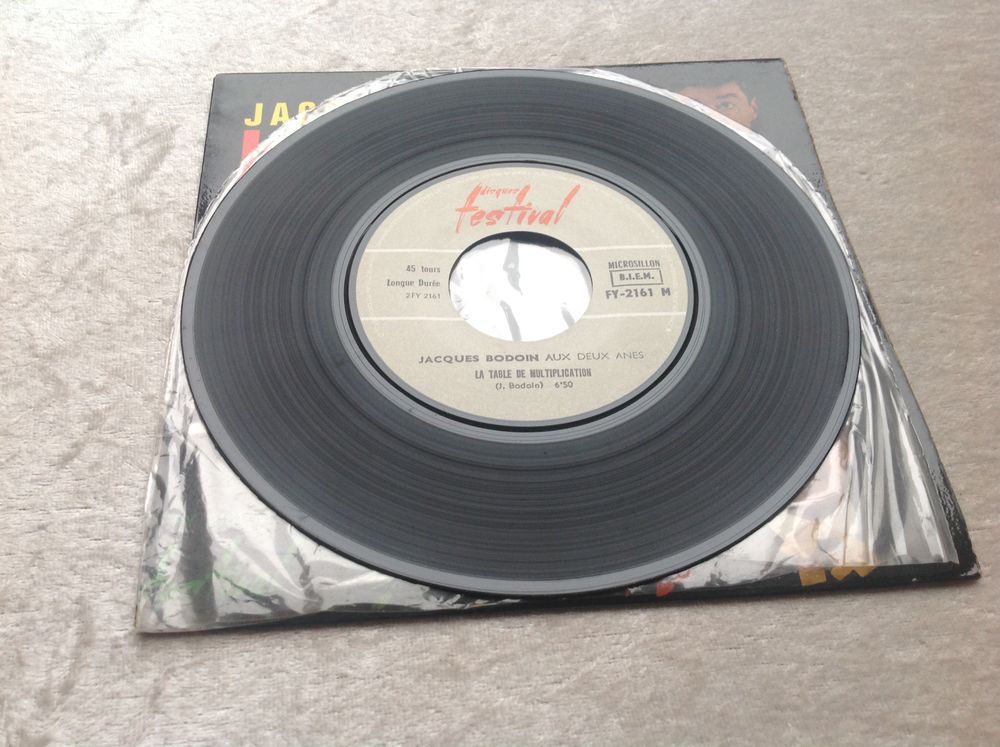 JACQUES BODOIN AU DEUX &Acirc;NES 45 TOURS Envoi Possible
CD et vinyles