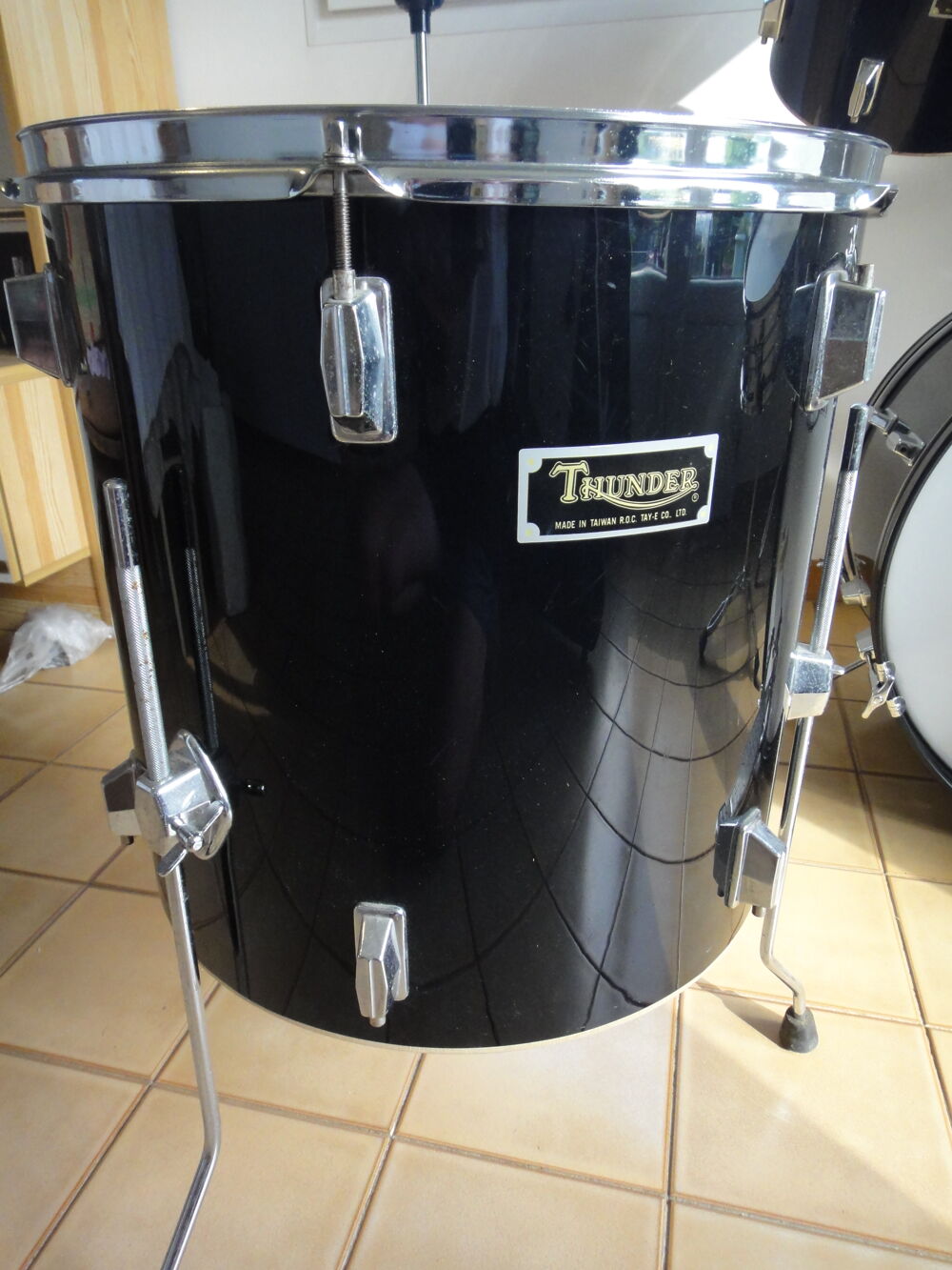 Batterie THUNDER noire Instruments de musique