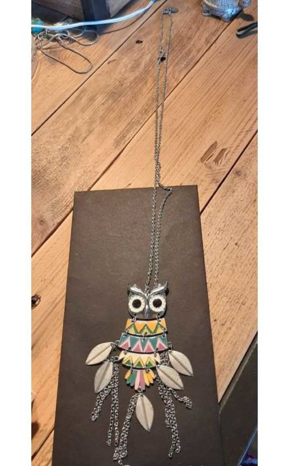 collier chouette Bijoux et montres