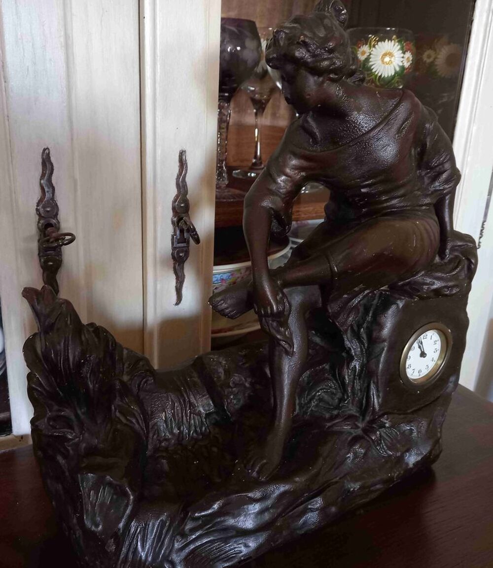 ANCIENNE PENDULE DE CHEMINEE - ART NOUVEAU - PRIX CASSE ! Décoration