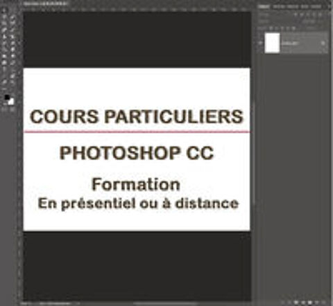   Cours particuliers Photoshop CC 