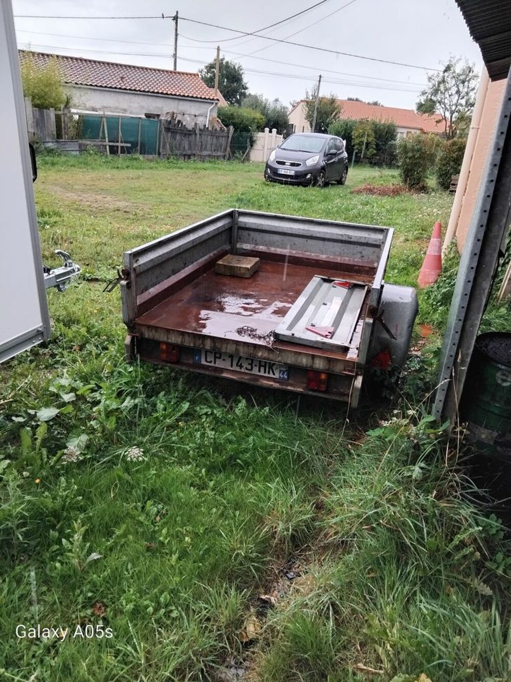 remorque 500kg Bricolage