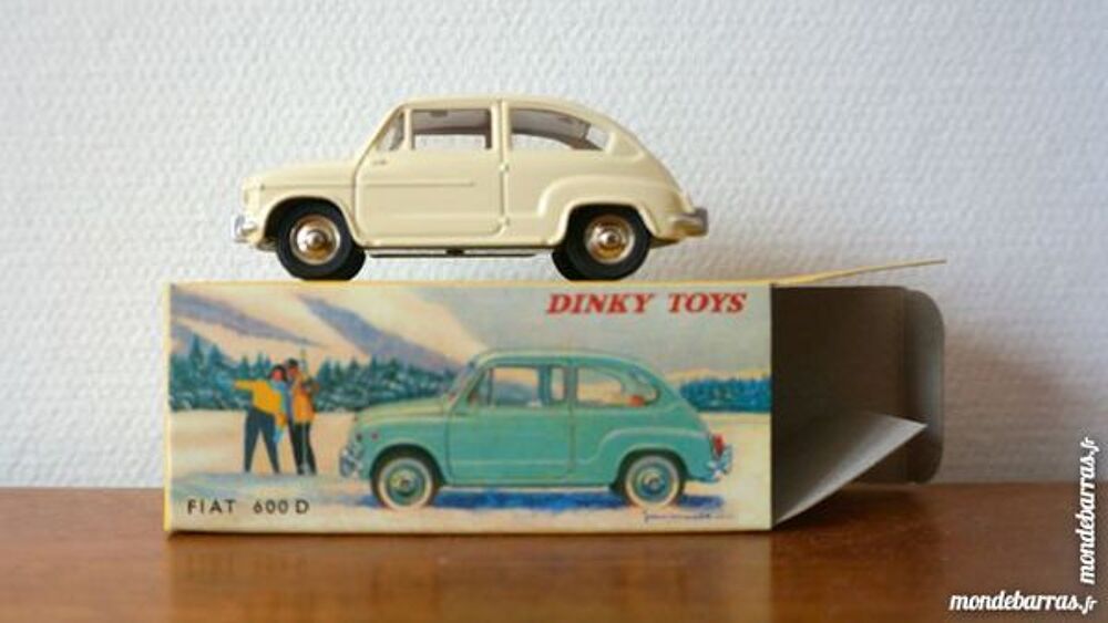 Miniature Fiat 600D Dinky Atlas 1/43 Neuf Boite Jeux / jouets