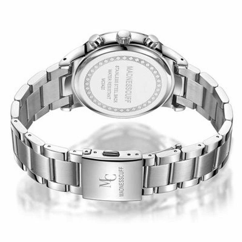 montre Madnesscuff homme &eacute;tanche chronographe date Bijoux et montres