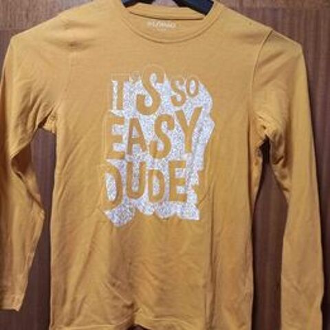 Tee shirt jaune in extenso 8 ans 1 La Fert-sous-Jouarre (77)