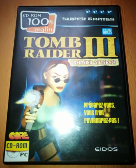 Tomb Raider 3  : Le Dernier Artefact sur PC 25 Toulouse (31)