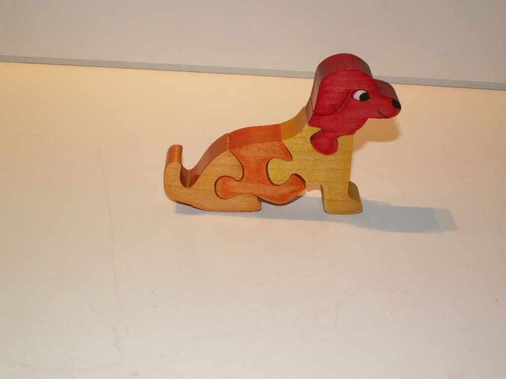 JOUET EN BOIS puzzle relief 12.5cm petit chien
Jeux / jouets