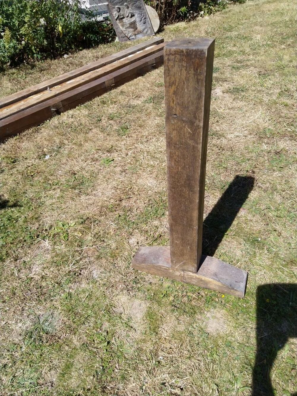 Pied de plan de travail en ch&ecirc;ne Bricolage