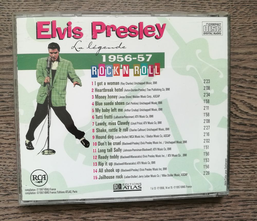 Elvis Presley, La L&eacute;gende / 1956-57 : Rock'n'roll CD et vinyles