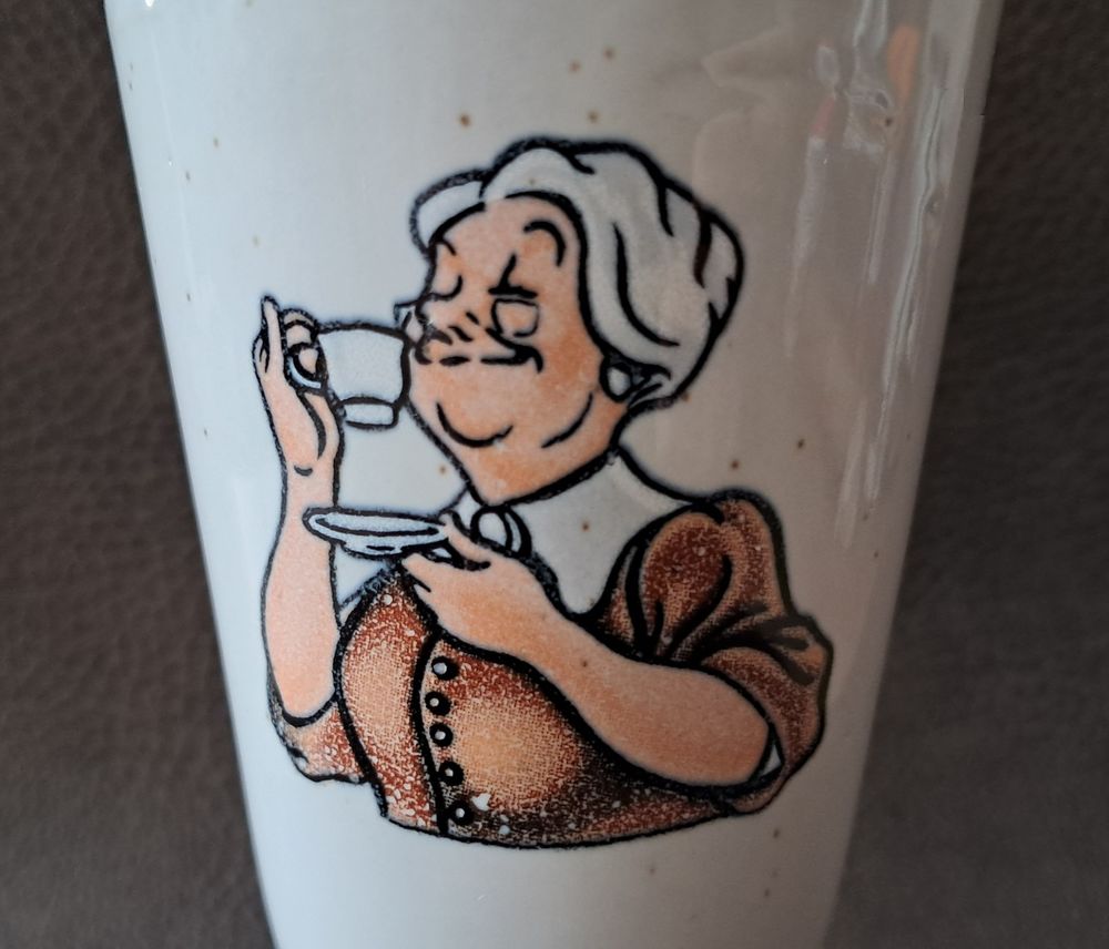 tasse mug publicitaire grand m&egrave;re sait faire un bon caf&eacute; 