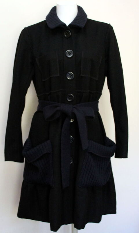 Manteau noir et marine SONIA RYKIEL T.M 180 Issy-les-Moulineaux (92)