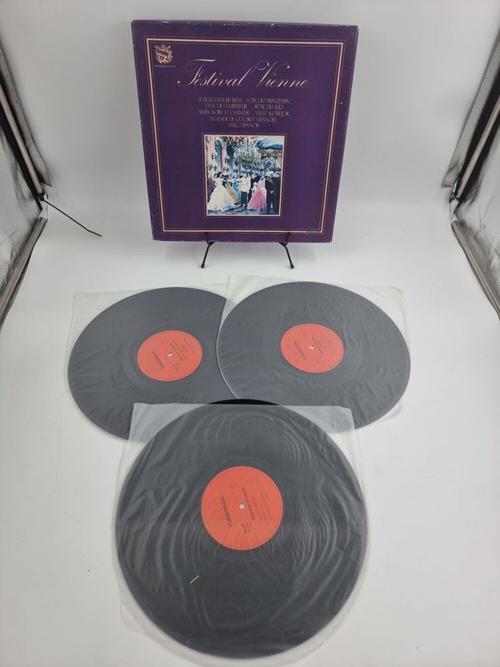 Coffret vinyle 33 tours Festival Vienne : Le Beau Danube... CD et vinyles