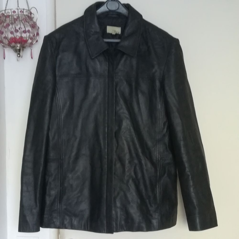 Blouson en cuir pour femme Vêtements