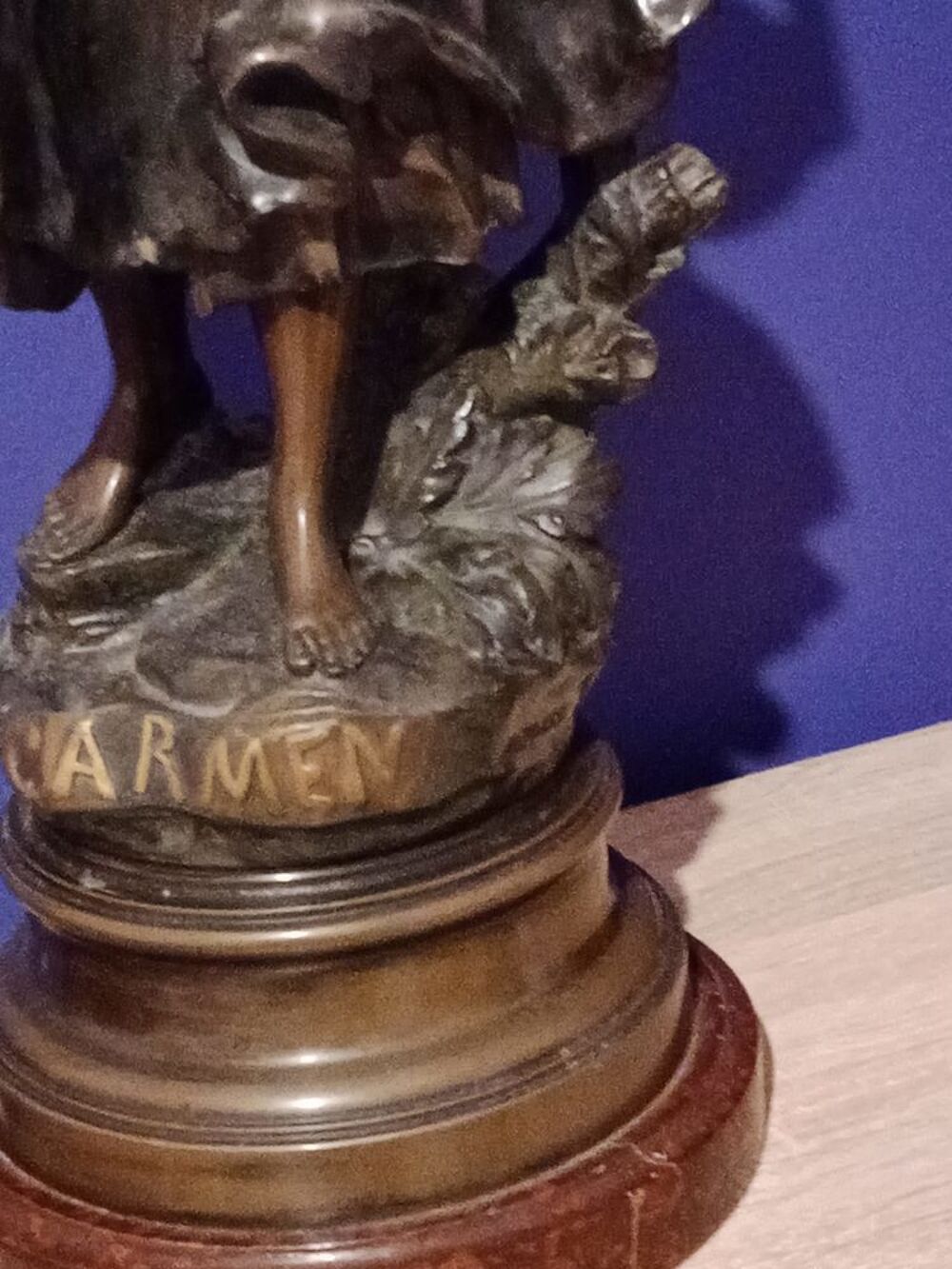 Carmen de Madrassi, sculpteur italien de 1900 